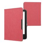 Laptop, Telefoane si Tablete - Ebook reader si accesorii - Accesorii eBook Reader - Husa Kwmobile pentru Tolino Vision 1, Vision 2, Vision 3 HD, Vision 4 HD, inchidere magnetica, textil, rosu - Infinity.ro