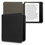 Laptop, Telefoane si Tablete - Ebook reader si accesorii - Accesorii eBook Reader - Husa pentru eBook Reader Kalibri pentru Tolino Vision 6, inchidere magnetica, piele naturala, negru - Infinity.ro