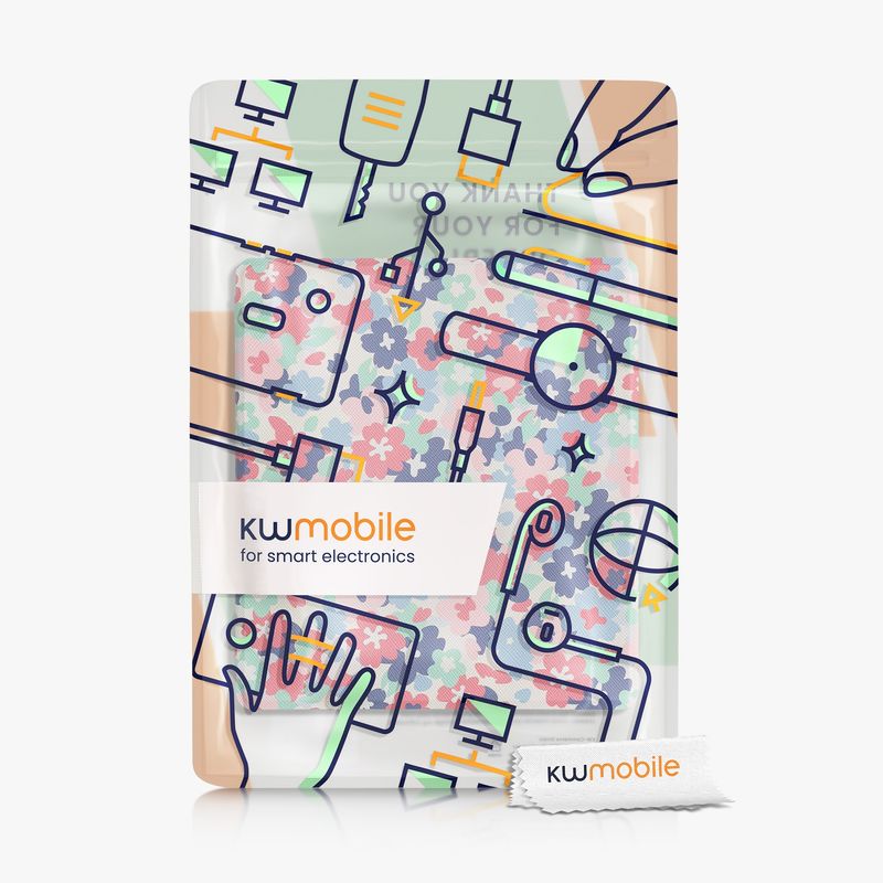 Laptop, Telefoane si Tablete - Ebook reader si accesorii - Accesorii eBook Reader - Husa pentru eBook Reader Kwmobile pentru Amazon Kindle Oasis 3 (2019), inchidere magnetica, piele ecologica, multicolor - Infinity.ro