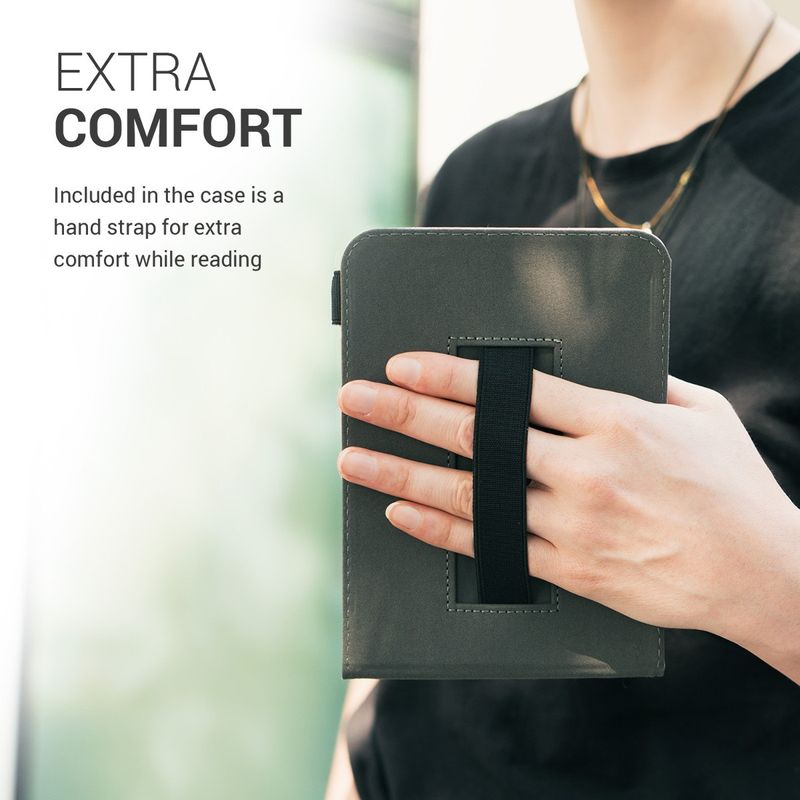 Laptop, Telefoane si Tablete - Ebook reader si accesorii - Accesorii eBook Reader - Husa pentru eBook Reader Kwmobile pentru Kobo Aura H2O Edition 2, inchidere magnetica, piele ecologica, multicolor - Infinity.ro