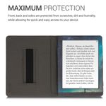 Laptop, Telefoane si Tablete - Ebook reader si accesorii - Accesorii eBook Reader - Husa pentru eBook Reader Kwmobile pentru Kobo Aura H2O Edition 2, inchidere magnetica, piele ecologica, multicolor - Infinity.ro