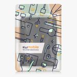 Laptop, Telefoane si Tablete - Ebook reader si accesorii - Accesorii eBook Reader - Husa pentru eBook Reader Kwmobile pentru Kobo Aura H2O Edition 2, functie stand, piele ecologica, negru - Infinity.ro