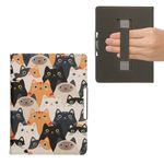 Laptop, Telefoane si Tablete - Ebook reader si accesorii - Accesorii eBook Reader - Husa pentru eBook Reader Kwmobile pentru Kobo Aura H2O Edition 2, functie Sleep/Wake, piele ecologica, multicolor - Infinity.ro