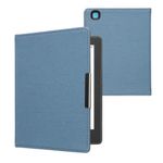 Laptop, Telefoane si Tablete - Ebook reader si accesorii - Accesorii eBook Reader - Husa pentru eBook Reader Kwmobile pentru Kobo Aura H2O Edition 2, protectie la zgarieturi, textil, albastru - Infinity.ro