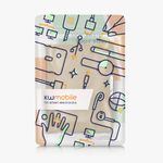 Laptop, Telefoane si Tablete - Ebook reader si accesorii - Accesorii eBook Reader - Husa pentru eBook Reader Kwmobile pentru Kobo Aura H2O Edition 2, inchidere magnetica, textil, bej - Infinity.ro