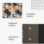 Laptop, Telefoane si Tablete - Ebook reader si accesorii - Accesorii eBook Reader - Husa pentru eBook Reader Kwmobile pentru Kobo Aura H2O Edition 2, functie Sleep/Wake, piele ecologica, multicolor - Infinity.ro