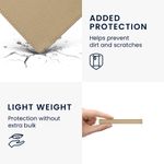 Laptop, Telefoane si Tablete - Ebook reader si accesorii - Accesorii eBook Reader - Husa pentru eBook Reader Kwmobile pentru Kobo Aura H2O Edition 2, inchidere magnetica, textil, bej - Infinity.ro