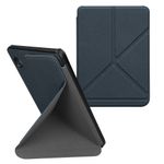 Laptop, Telefoane si Tablete - Ebook reader si accesorii - Accesorii eBook Reader - Husa pentru eBook Reader Kwmobile pentru Kobo Clara BW, Clara Colour, functie Sleep/Wake, piele ecologica, albastru - Infinity.ro
