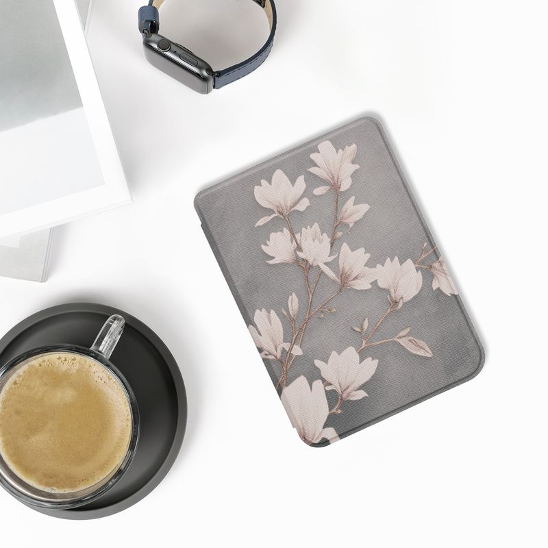 Laptop, Telefoane si Tablete - Ebook reader si accesorii - Accesorii eBook Reader - Husa pentru eBook Reader Kwmobile pentru Kobo Clara BW, Clara Colour, functie Sleep/Wake, piele ecologica, multicolor - Infinity.ro