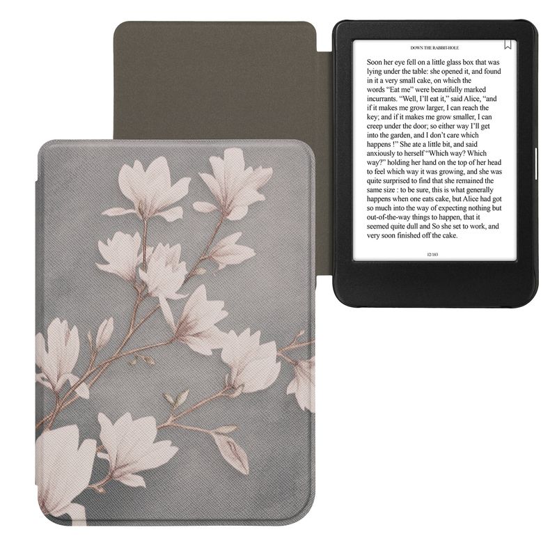 Laptop, Telefoane si Tablete - Ebook reader si accesorii - Accesorii eBook Reader - Husa pentru eBook Reader Kwmobile pentru Kobo Clara BW, Clara Colour, functie Sleep/Wake, piele ecologica, multicolor - Infinity.ro