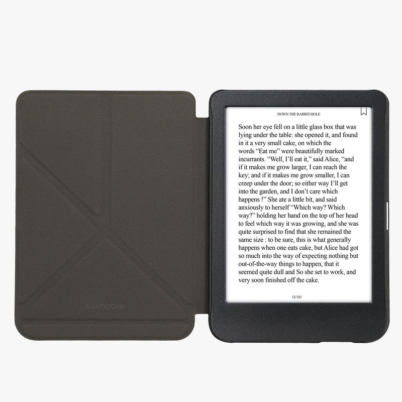 Laptop, Telefoane si Tablete - Ebook reader si accesorii - Accesorii eBook Reader - Husa pentru eBook Reader Kwmobile pentru Kobo Clara BW, Clara Colour, inchidere magnetica, piele ecologica, multicolor - Infinity.ro