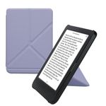 Laptop, Telefoane si Tablete - Ebook reader si accesorii - Accesorii eBook Reader - Husa pentru eBook Reader Kwmobile pentru Kobo Clara BW, Clara Colour, inchidere magnetica, piele ecologica, mov - Infinity.ro