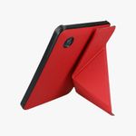 Laptop, Telefoane si Tablete - Ebook reader si accesorii - Accesorii eBook Reader - Husa pentru eBook Reader Kwmobile pentru Kobo Clara BW, Clara Colour, inchidere magnetica, piele ecologica, rosu - Infinity.ro