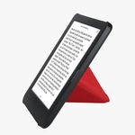 Laptop, Telefoane si Tablete - Ebook reader si accesorii - Accesorii eBook Reader - Husa pentru eBook Reader Kwmobile pentru Kobo Clara BW, Clara Colour, inchidere magnetica, piele ecologica, rosu - Infinity.ro
