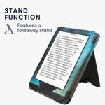 Laptop, Telefoane si Tablete - Ebook reader si accesorii - Accesorii eBook Reader - Husa pentru eBook Reader Kwmobile pentru Kobo Clara BW, Clara Colour, functie stand, piele ecologica, multicolor - Infinity.ro