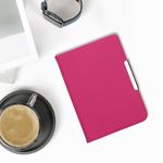 Laptop, Telefoane si Tablete - Ebook reader si accesorii - Accesorii eBook Reader - Husa pentru eBook Reader Kwmobile pentru Kobo Clara BW, Clara Colour, inchidere magnetica, piele ecologica, roz - Infinity.ro