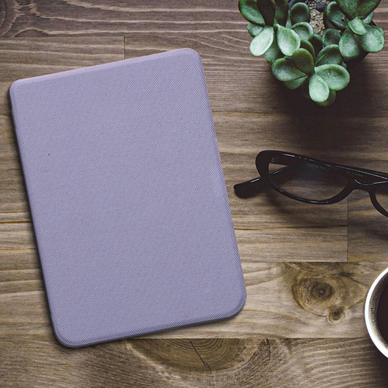 Laptop, Telefoane si Tablete - Ebook reader si accesorii - Accesorii eBook Reader - Husa pentru eBook Reader Kwmobile pentru Kobo Clara BW, Clara Colour, inchidere magnetica, nailon, mov - Infinity.ro