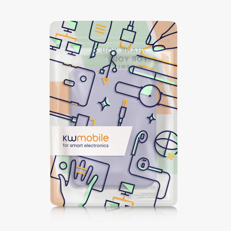 Laptop, Telefoane si Tablete - Ebook reader si accesorii - Accesorii eBook Reader - Husa pentru eBook Reader Kwmobile pentru Kobo Clara BW, Clara Colour, inchidere magnetica, nailon, mov - Infinity.ro