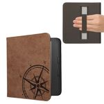 Laptop, Telefoane si Tablete - Ebook reader si accesorii - Accesorii eBook Reader - Husa pentru eBook Reader Kwmobile pentru Kobo Libra 2, inchidere magnetica, piele ecologica, maro - Infinity.ro