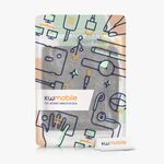 Laptop, Telefoane si Tablete - Ebook reader si accesorii - Accesorii eBook Reader - Husa pentru eBook Reader Kwmobile pentru Kobo Libra Colour, inchidere magnetica, fetru, textil, gri - Infinity.ro