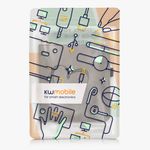 Laptop, Telefoane si Tablete - Ebook reader si accesorii - Accesorii eBook Reader - Husa pentru eBook Reader Kwmobile pentru Kobo Libra Colour, inchidere magnetica, design inima, piele ecologica, gri - Infinity.ro