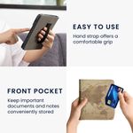 Laptop, Telefoane si Tablete - Ebook reader si accesorii - Accesorii eBook Reader - Husa pentru eBook Reader Kwmobile pentru PocketBook Era, Era Color, inchidere magnetica, piele ecologica, maro - Infinity.ro