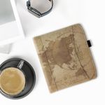 Laptop, Telefoane si Tablete - Ebook reader si accesorii - Accesorii eBook Reader - Husa pentru eBook Reader Kwmobile pentru PocketBook Era, Era Color, inchidere magnetica, piele ecologica, maro - Infinity.ro
