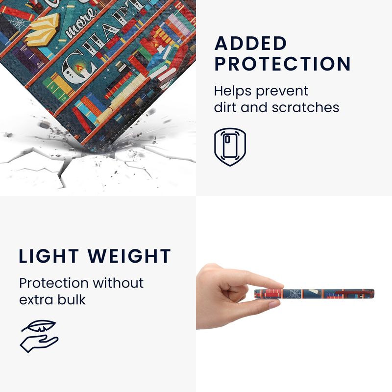 Laptop, Telefoane si Tablete - Ebook reader si accesorii - Accesorii eBook Reader - Husa pentru eBook Reader Kwmobile pentru Tolino Epos 3, inchidere magnetica, piele ecologica, multicolor - Infinity.ro