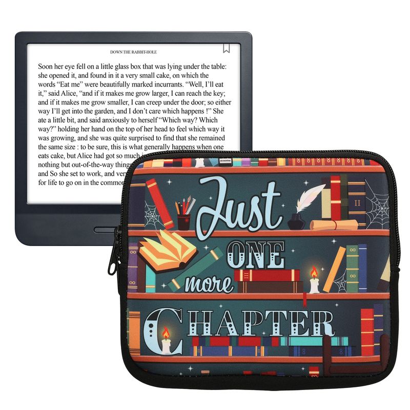 Laptop, Telefoane si Tablete - Ebook reader si accesorii - Accesorii eBook Reader - Husa pentru eBook Reader Kwmobile, inchidere cu fermoar, neopren, multicolor - Infinity.ro