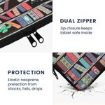 Laptop, Telefoane si Tablete - Ebook reader si accesorii - Accesorii eBook Reader - Husa pentru eBook Reader Kwmobile, curea de mana, protectie la socuri, neopren, albastru, verde, roz - Infinity.ro