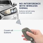 Auto si Moto - Electronice auto - Accesorii electronice auto - Husa cheie auto Kwmobile pentru MG RX3 RX8 ERX5 RX5 I6 I5 MG4 MG5 MG6 MG ZS EV HS EHS ZX GT 3, piele ecologica, gri - Infinity.ro
