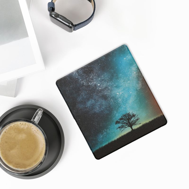 Laptop, Telefoane si Tablete - Ebook reader si accesorii - Accesorii eBook Reader - Husa pentru eBook Reader Kwmobile pentru Amazon Kindle Scribe (2024), inchidere magnetica, piele ecologica, multicolor - Infinity.ro