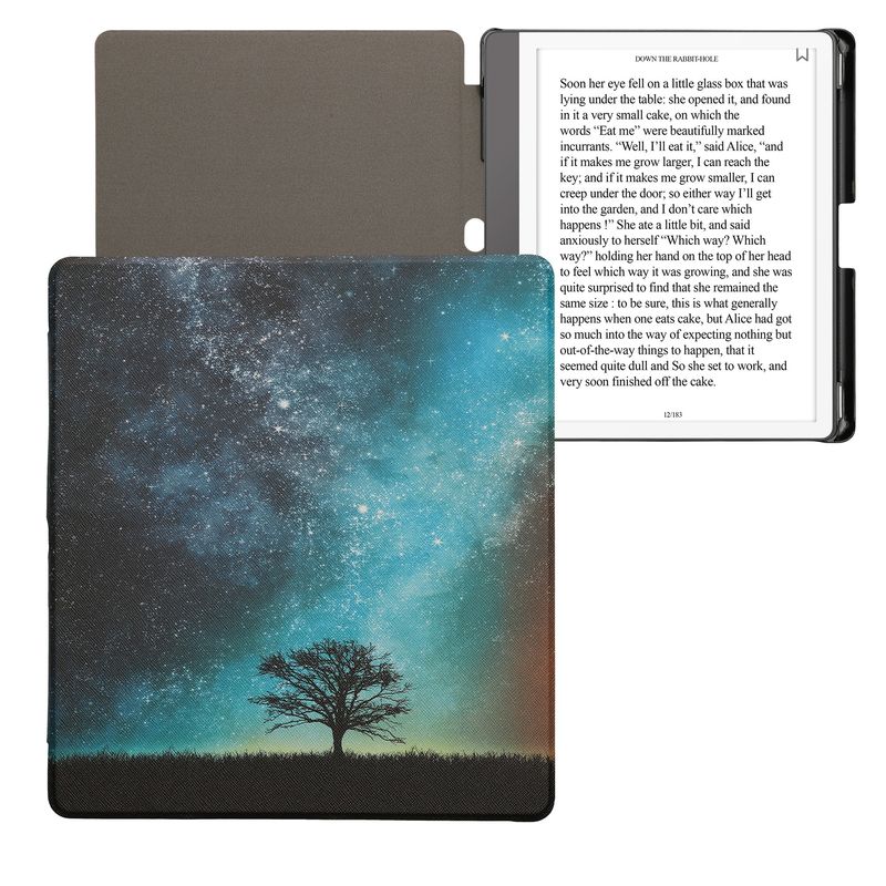 Laptop, Telefoane si Tablete - Ebook reader si accesorii - Accesorii eBook Reader - Husa pentru eBook Reader Kwmobile pentru Amazon Kindle Scribe (2024), inchidere magnetica, piele ecologica, multicolor - Infinity.ro