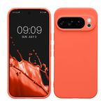 Laptop, Telefoane si Tablete - Telefoane mobile si accesorii - Accesorii Telefoane - Huse telefoane - Husa Kwmobile pentru Google Pixel 10 Pro, anti-alunecare, silicon, coral - Infinity.ro