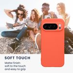 Laptop, Telefoane si Tablete - Telefoane mobile si accesorii - Accesorii Telefoane - Huse telefoane - Husa Kwmobile pentru Google Pixel 10 Pro, anti-alunecare, silicon, coral - Infinity.ro