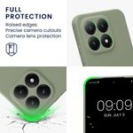 Laptop, Telefoane si Tablete - Telefoane mobile si accesorii - Accesorii Telefoane - Huse telefoane - Husa Kwmobile pentru Xiaomi 15T, anti-alunecare, silicon, verde, gri - Infinity.ro