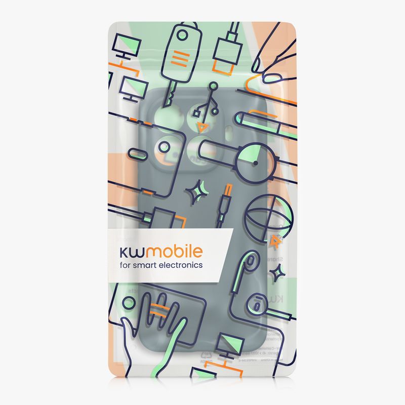 Laptop, Telefoane si Tablete - Telefoane mobile si accesorii - Accesorii Telefoane - Huse telefoane - Husa Kwmobile pentru Xiaomi 15T Pro, anti-alunecare, silicon, ardezie - Infinity.ro