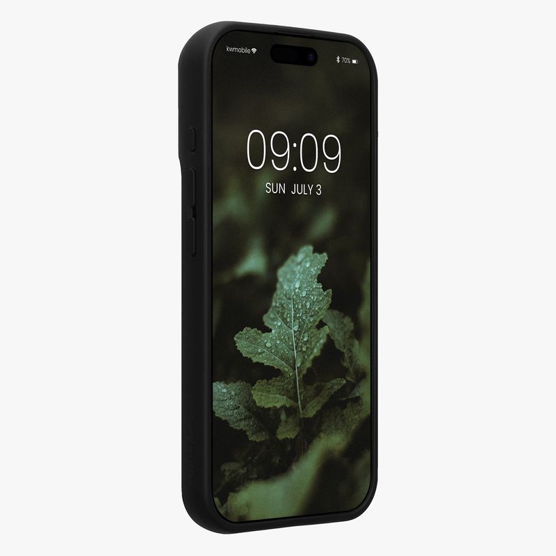 Laptop, Telefoane si Tablete - Telefoane mobile si accesorii - Accesorii Telefoane - Huse telefoane - Husa tip bumper Kwmobile pentru iPhone 17 Pro, protectie la socuri, lemn, TPU, maro - Infinity.ro