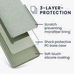 Laptop, Telefoane si Tablete - Telefoane mobile si accesorii - Accesorii Telefoane - Huse telefoane - Husa Kwmobile pentru Samsung Galaxy A16 5G, incarcare wireless, silicon, verde, TPU - Infinity.ro