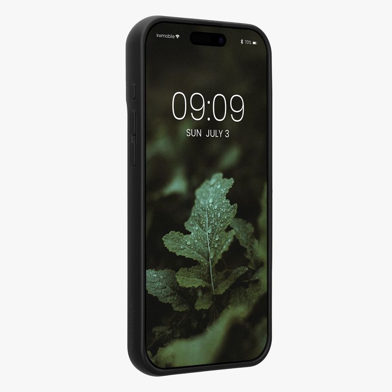 Laptop, Telefoane si Tablete - Telefoane mobile si accesorii - Accesorii Telefoane - Huse telefoane - Husa tip bumper Kwmobile pentru iPhone 17 Pro Max, protectie la socuri, lemn, TPU, maro - Infinity.ro