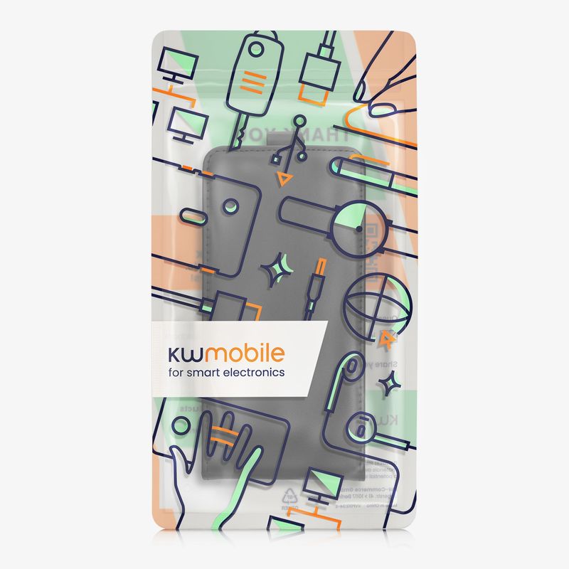 Laptop, Telefoane si Tablete - Telefoane mobile si accesorii - Accesorii Telefoane - Huse telefoane - Husa tip flip Kwmobile pentru Samsung Galaxy A17 4G/5G, inchidere magnetica, piele ecologica, negru - Infinity.ro