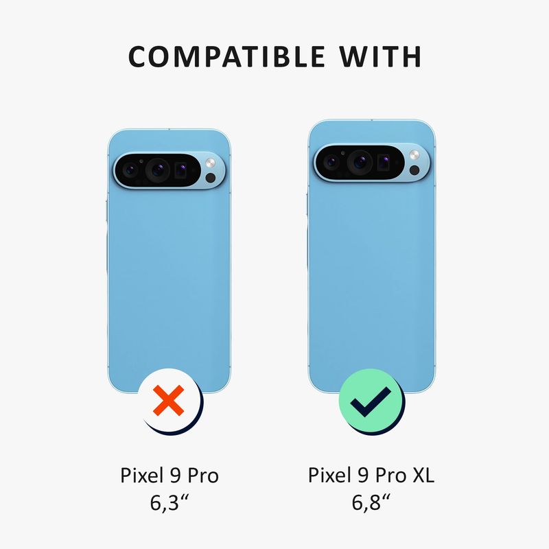 Laptop, Telefoane si Tablete - Telefoane mobile si accesorii - Accesorii Telefoane - Huse telefoane - Husa Kalibri pentru Google Pixel 9 Pro XL, compatibilitate MagSafe, aramida, negru - Infinity.ro