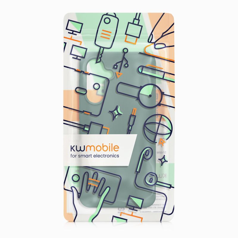 Laptop, Telefoane si Tablete - Telefoane mobile si accesorii - Accesorii Telefoane - Huse telefoane - Husa Kwmobile pentru Samsung Galaxy A36 5G, incarcare wireless, anti-alunecare, silicon, verde, TPU - Infinity.ro