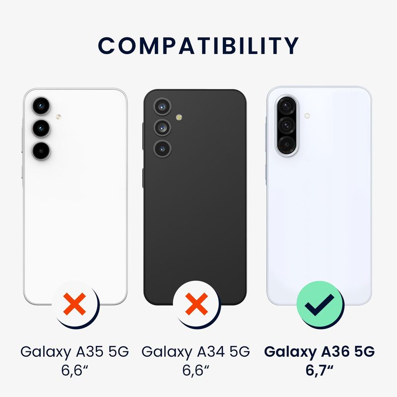 Laptop, Telefoane si Tablete - Telefoane mobile si accesorii - Accesorii Telefoane - Huse telefoane - Husa Kwmobile pentru Samsung Galaxy A36 5G, incarcare wireless, anti-alunecare, silicon, verde, TPU - Infinity.ro