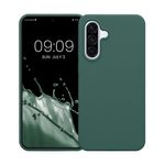 Laptop, Telefoane si Tablete - Telefoane mobile si accesorii - Accesorii Telefoane - Huse telefoane - Husa Kwmobile pentru Samsung Galaxy A36 5G, incarcare wireless, anti-alunecare, silicon, verde, TPU - Infinity.ro
