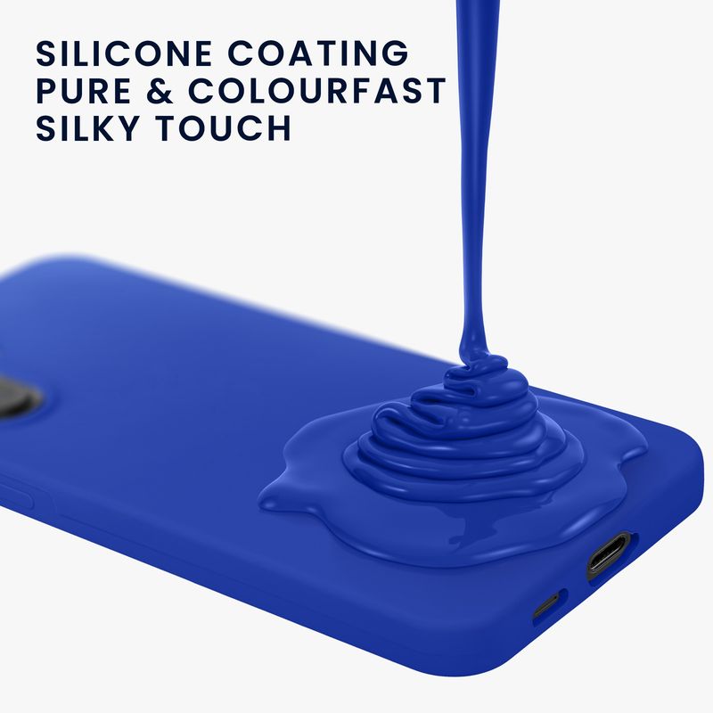 Laptop, Telefoane si Tablete - Telefoane mobile si accesorii - Accesorii Telefoane - Huse telefoane - Husa Kwmobile pentru Samsung Galaxy S26 Plus, incarcare wireless, silicon, albastru baltic - Infinity.ro