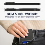 Laptop, Telefoane si Tablete - Telefoane mobile si accesorii - Accesorii Telefoane - Huse telefoane - Husa Kwmobile pentru iPhone 15 Pro Max, buzunar card, TPU, transparent - Infinity.ro