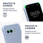 Laptop, Telefoane si Tablete - Telefoane mobile si accesorii - Accesorii Telefoane - Huse telefoane - Husa Kwmobile pentru Google Pixel 9a, protectie la socuri, silicon, lavanda - Infinity.ro