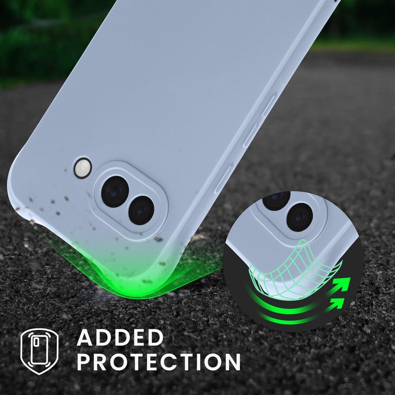 Laptop, Telefoane si Tablete - Telefoane mobile si accesorii - Accesorii Telefoane - Huse telefoane - Husa Kwmobile pentru Google Pixel 9a, protectie la socuri, silicon, lavanda - Infinity.ro