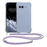 Laptop, Telefoane si Tablete - Telefoane mobile si accesorii - Accesorii Telefoane - Huse telefoane - Husa Kwmobile pentru Google Pixel 9a, protectie la socuri, silicon, lavanda - Infinity.ro